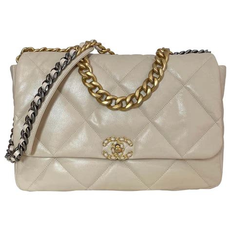 chanel bags beige price